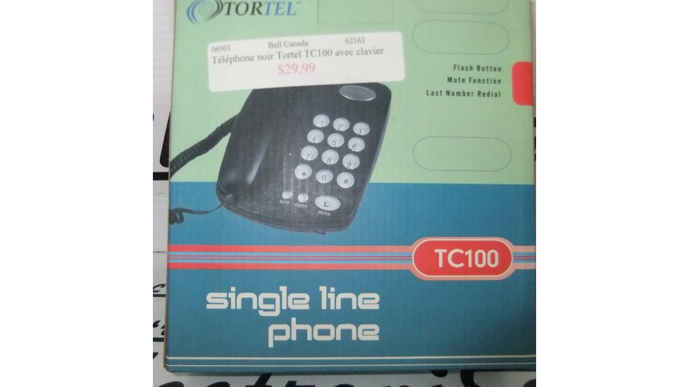 Tortel TC100 téléphone avec fil